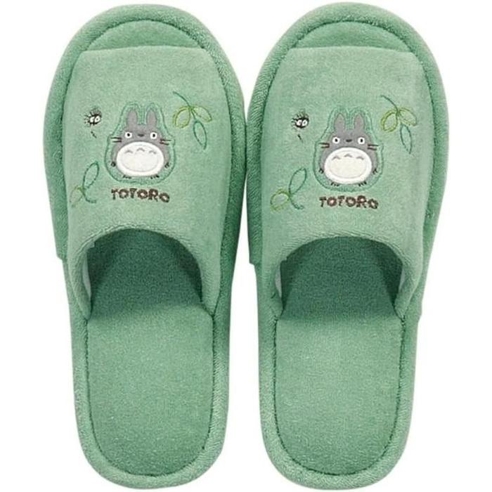 My Neighbor Totoro Toilet Mat – Antibacterial Acrylic, Non-Slip, Ghibli Bathroom Collection (Forest Green, 58 × 60 cm)