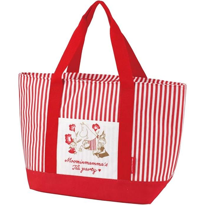 Skater MOOMIN Linen-Style Insulated Shopping Tote Bag