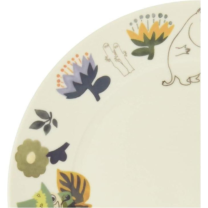 Yamaka Shoten MOOMIN "Herbarium Mix" Plate