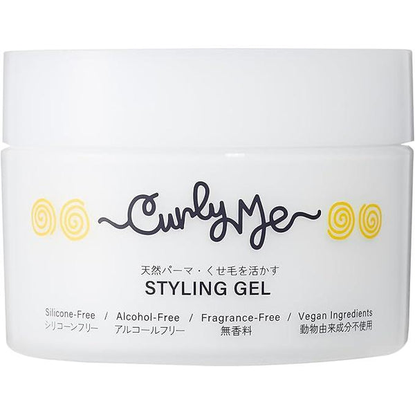 Curly Me Hair Styling Gel – Unscented | Styling Gel for Curly Hair 180g [Alcohol-free]