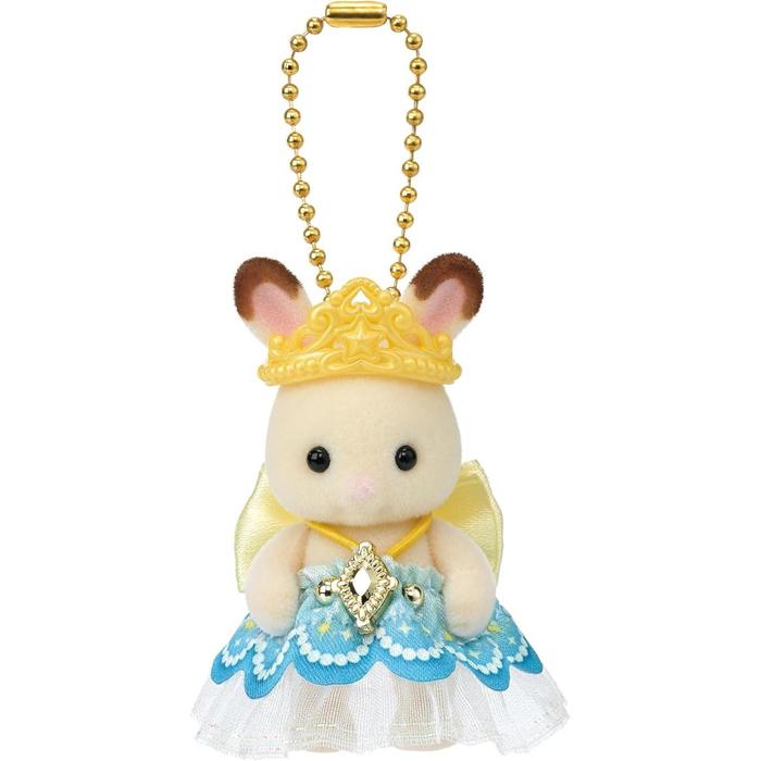 Sylvanian Families – Cute Accessory Collection Fairy Charm Twilight CA-01 | Adorable Keychain Set with Clem the Chocolate Rabbit Baby