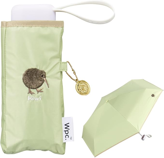Wpc. Animal Embroidery Compact Folding UV Parasol – 100% Light Blocking, UPF50+