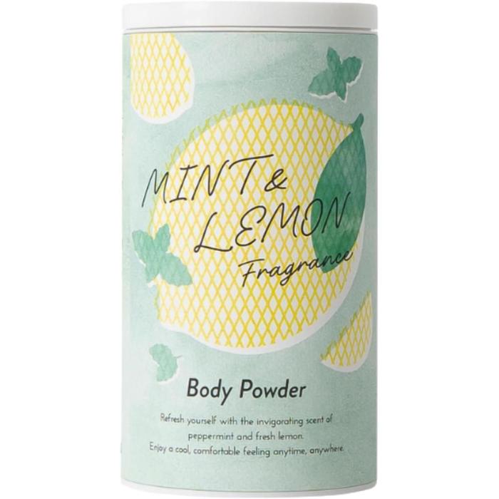 Tree of Life Mint & Lemon Body Powder Perfume – Peppermint Essential Oil & Lemon Peel Oil – 40g [With alcohol]