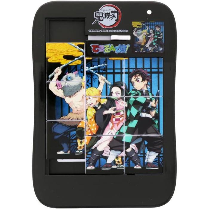 Sun-Star Stationery Demon Slayer Sliding Puzzle – Kimetsu no Yaiba Picture Puzzle