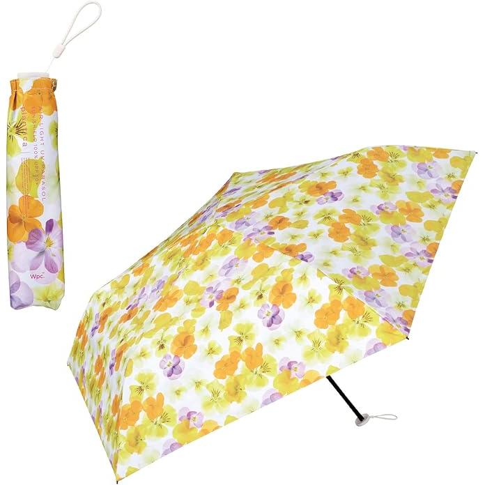 Wpc. Parasol [plantica × Wpc.] Flower Print Tiny Multi – Chic & Functional Folding Umbrella