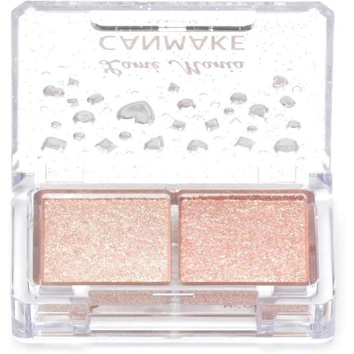 Canmake Lame Mania – Glitter Eyeshadow with Shiny Pearl Effect 2.7g [No Alcohol]