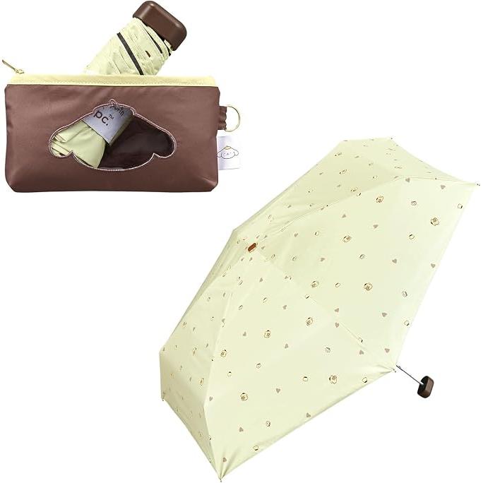 Wpc. × Postacie Sanrio Kompaktowy Składany Parasol UV – 100% Blokowanie Światła, UPF50+