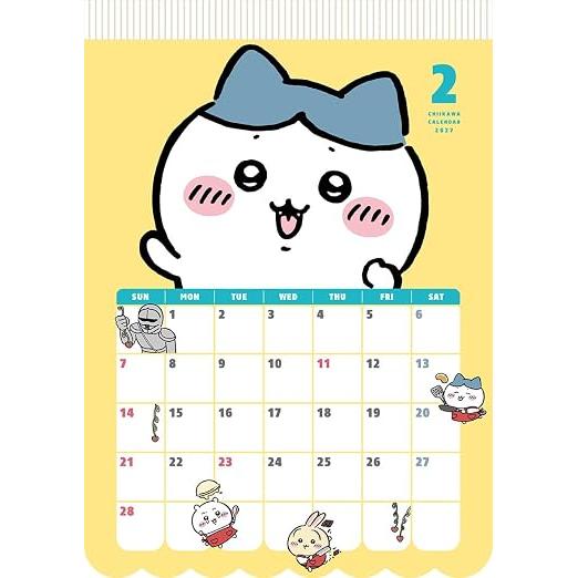 Chiikawa 2027 Wall Calendar