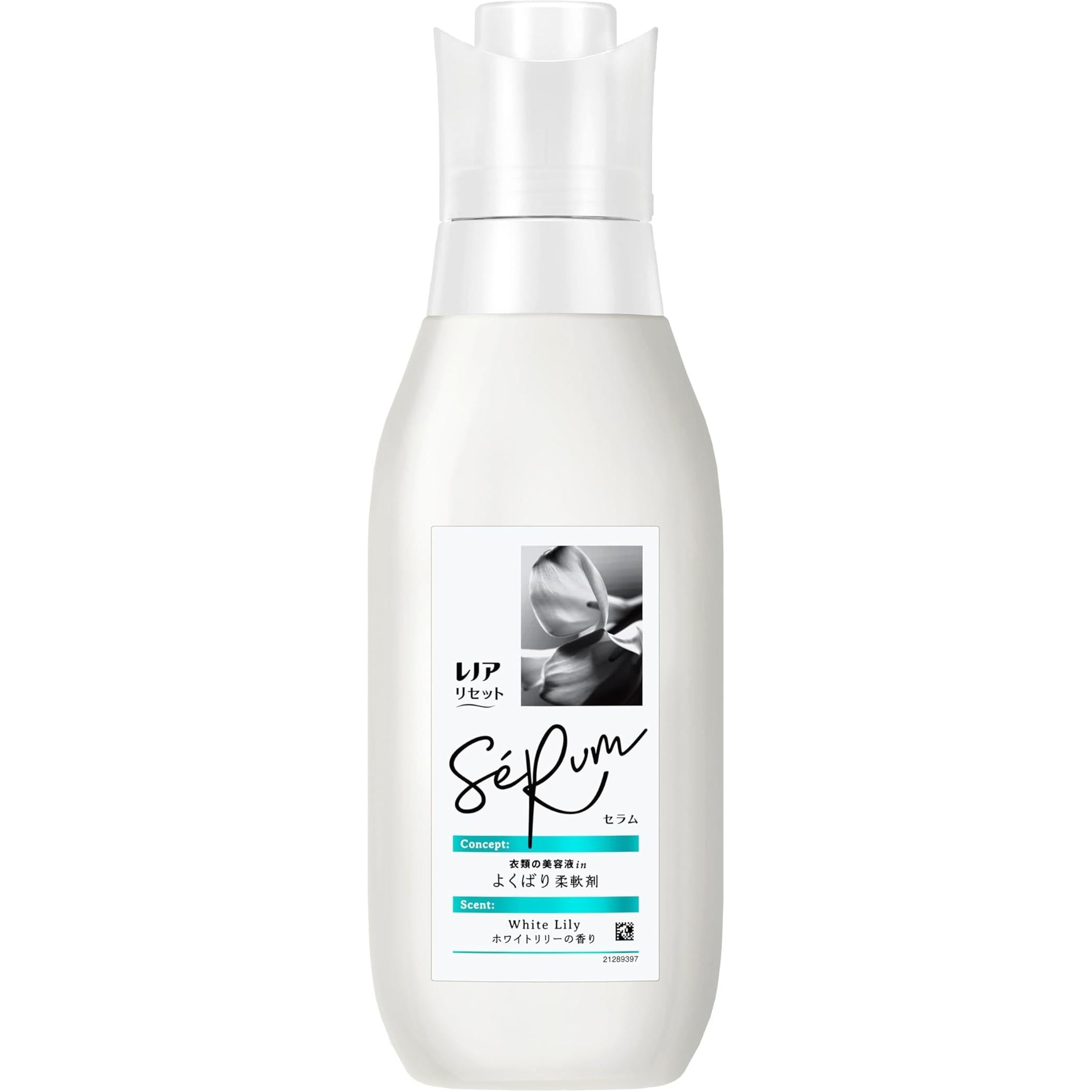 Lenor Reset Serum Fabric Softener White Lily Scent 500ml