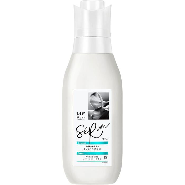 Lenor Reset Serum Fabric Softener White Lily Scent 500ml