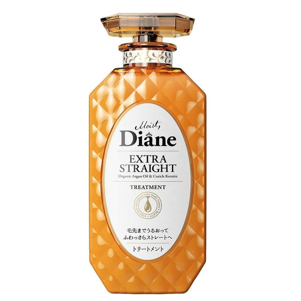 DIANE EXTRA STRAIGHT - Smoothing conditioner with argan oil and rice proteins for frizzy hair 450 ml [With alcohol]