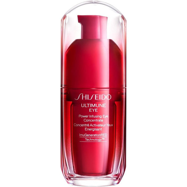 SHISEIDO Ultimune Powerizing Eye Concentrate - Nawilżające i pielęgnujące serum pod oczy z ekstraktem z hibiscusa [Bez alkoholu]