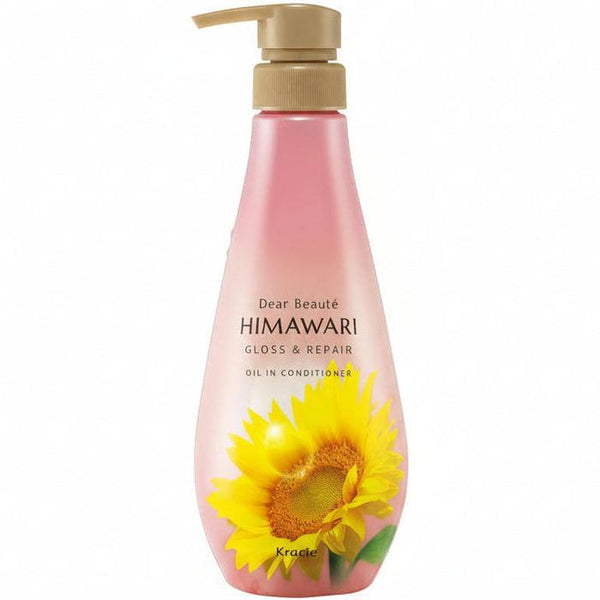 HIMAWARI GLOSS&REPAIR - BESTSELLER! Deeply polishing and rebuilding conditioner with sunflower oil 500ml [With alcohol]