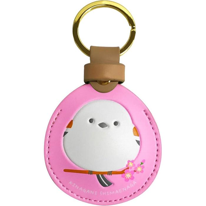 Kinagani Shimaenaga PU Leather AirTag Case