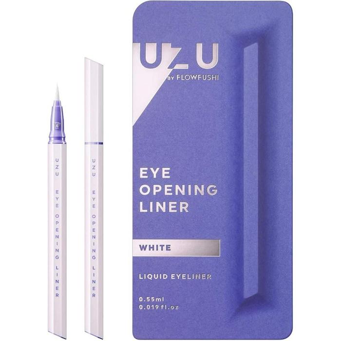 UZU by Flowfushi Color Eye Opening Liner – Hypoallergenic, Alcohol-Free, Hot Water Removable [Alcohol-free]