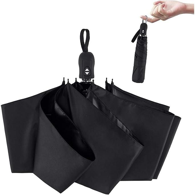 Ultra-Lightweight Foldable Umbrella – 100% UV Protection, Compact, One-Touch Auto Open/Close