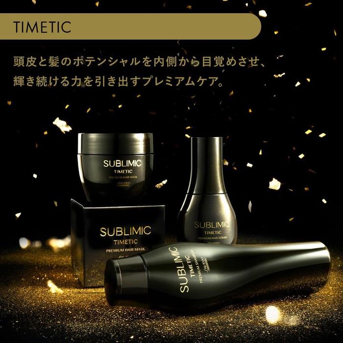 Shiseido Professional Sublimic Timetic Premium Shampoo Luxury Anti-Aging Scalp & Hair Shampoo 250 ml (With Alcohol)