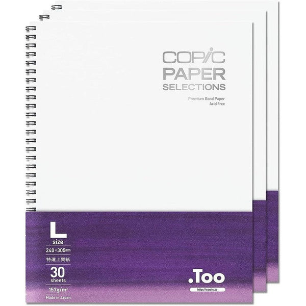 Copic Sketchbook L Size 3 Book Set