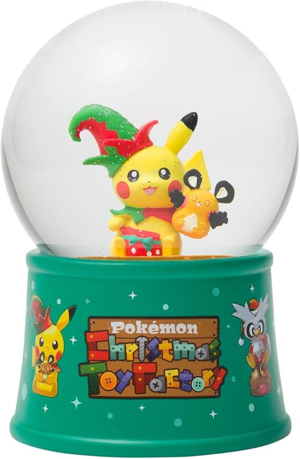 Snow Globe Pikachu Christmas Pokemon Center Toy Factory