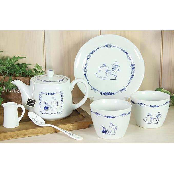 World Create Hasami Ware Moomin & Little My Plate 17.2cm – Made in Japan