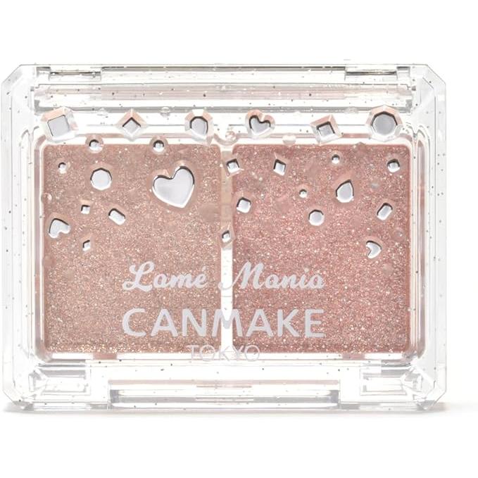Canmake Lame Mania – Glitter Eyeshadow with Shiny Pearl Effect 2.7g [No Alcohol]