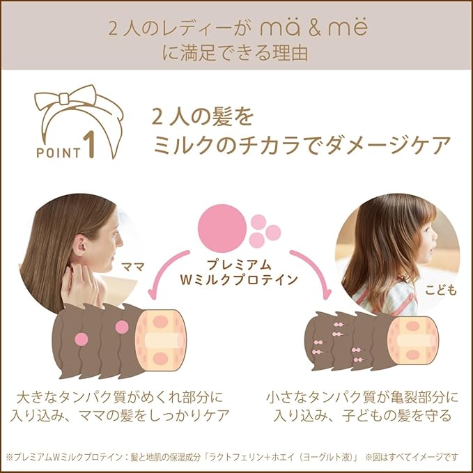 Ma & Me Latte hair styling water - UV Hair styling and moisturizing spray for children and adults 250ml [With alcohol]