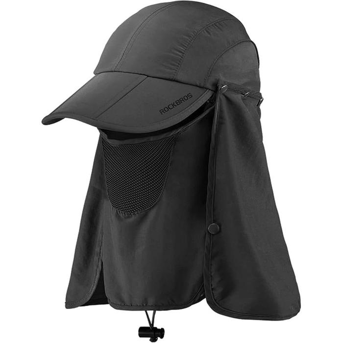 ROCKBROS 4-Way UV Protection Sun Hat with Face & Neck Cover