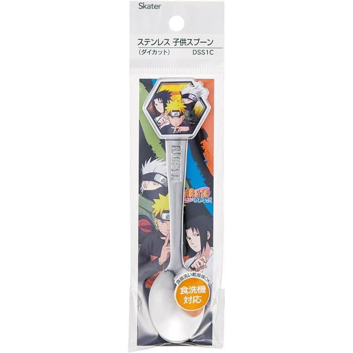 Skater Stainless Steel 3D Die-Cut Spoon for Kids – NARUTO