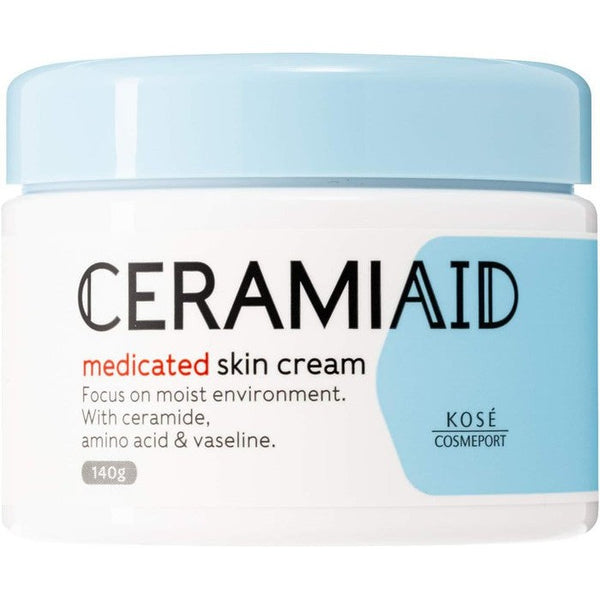 KOSE - CERAMIAID - Hypoallergenic cream with ceramides 140g [Alcohol-free]