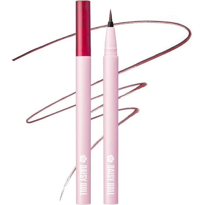 DAISY DOLL by MARY QUANT Long Lasting Eyeliner – Ultra Fine 0.15 mm Brush, Quick-Drying, Hot-Water Removal [With alcohol]