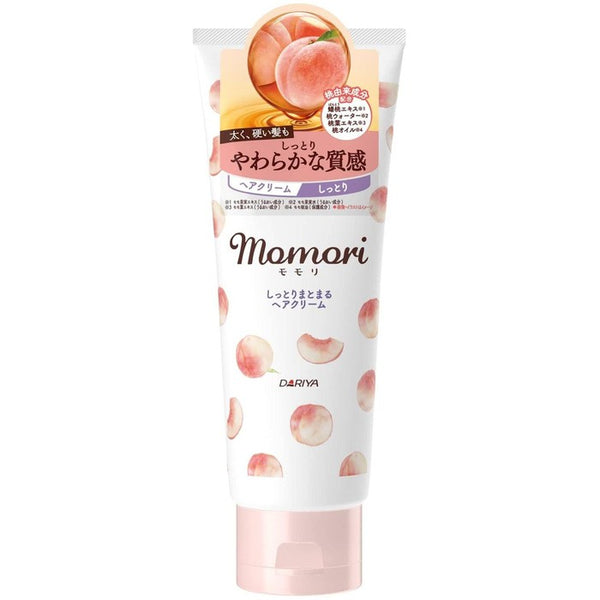 MOMORI - Cream for dry hair with peach oil 150g [With alcohol]