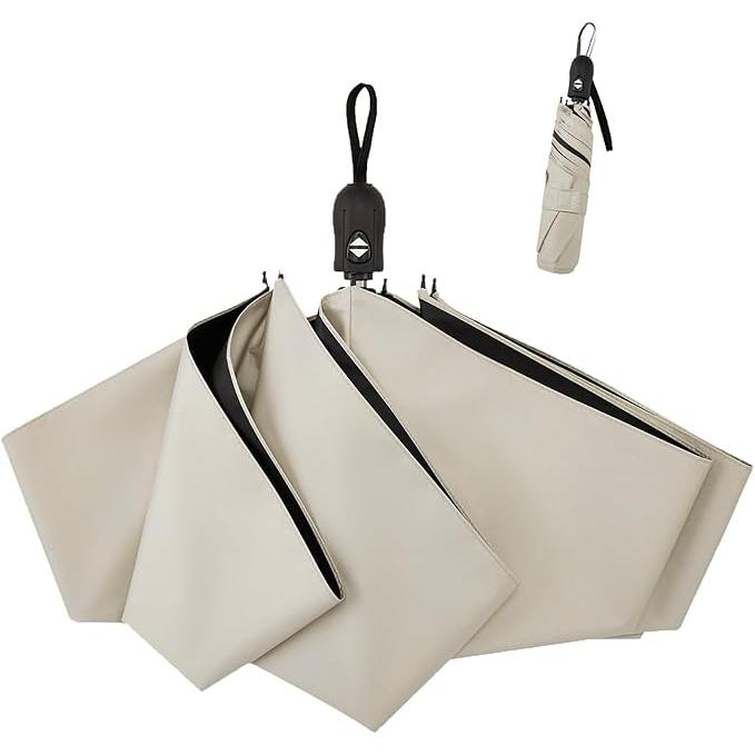 Ultra-Lightweight Foldable Umbrella – 100% UV Protection, Compact, One-Touch Auto Open/Close