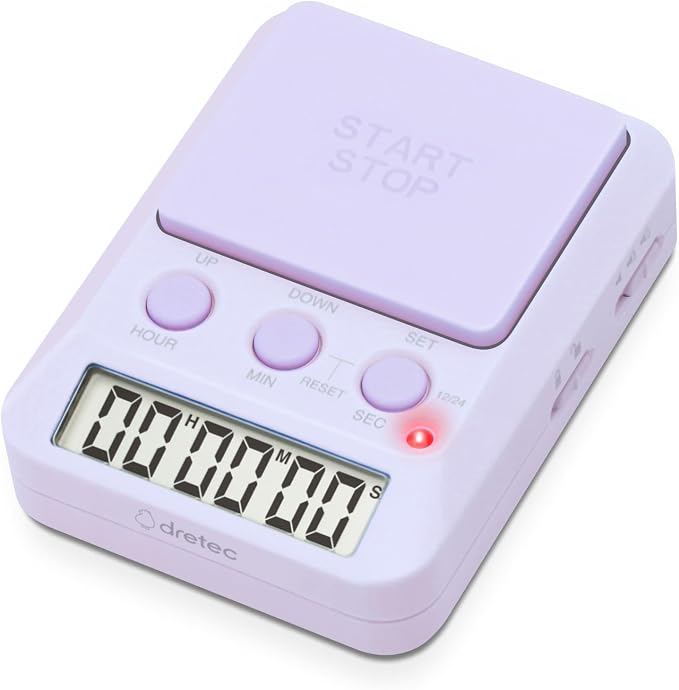 dretec T-587 Leer Timer – Digitale Studie Timer, Stopwatch & Aftelling | Meerdere Kleuren