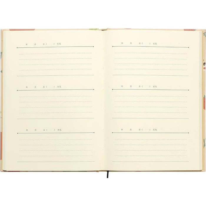 Toyo Tosho Shuppan 1-Year Diary “Animals” – B6 Hardcover 5-Line Japanese Journal