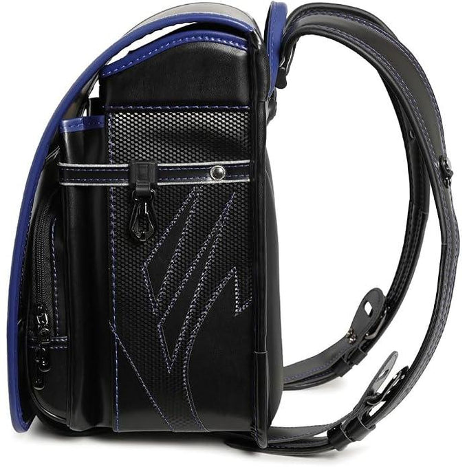 Mochila Escolar Randoseru Amant STYLISH CARBON para Niños – 15L, Ligera