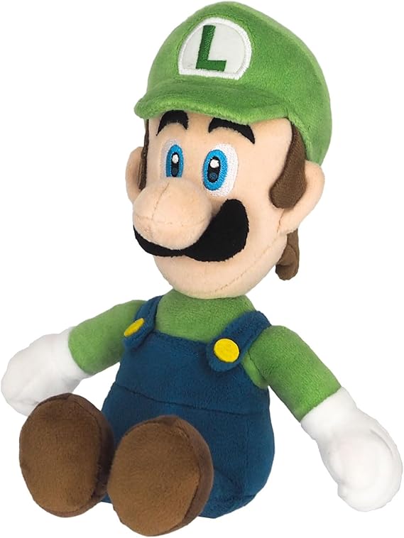 Super Mario All Star Collection Luigi Plush 9.5" Toy