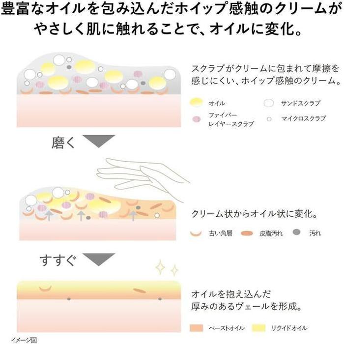 KANEBO Wrapping Body Polisher Treatment Scrub 220g [Alcohol-free]