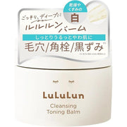 Lululun Cleansing Toning Balm Hydrate White – Moisturizing Cleansing Balm for Soft, Hydrated Skin [Alcohol-Free]