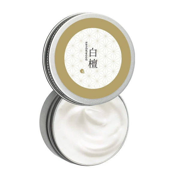 Natural Cream-perfume for hands and body with the scent of Sandalwood 35g [Alcohol-free]