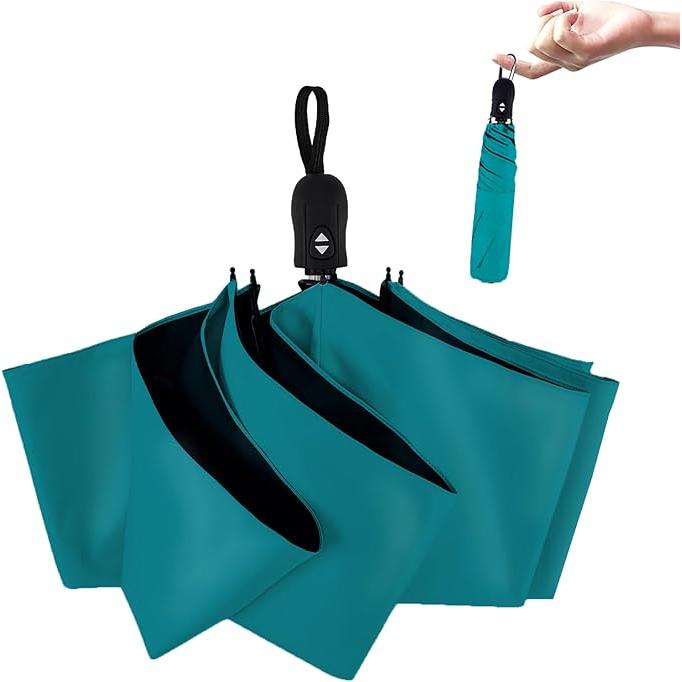 Ultra-Lightweight Foldable Umbrella – 100% UV Protection, Compact, One-Touch Auto Open/Close