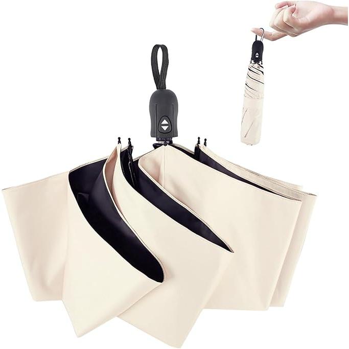 Ultra-Lightweight Foldable Umbrella – 100% UV Protection, Compact, One-Touch Auto Open/Close