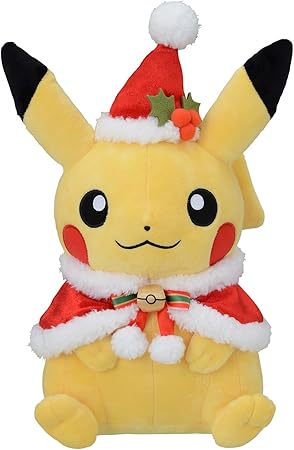 Christmas Pikachu Plush Pokemon Center