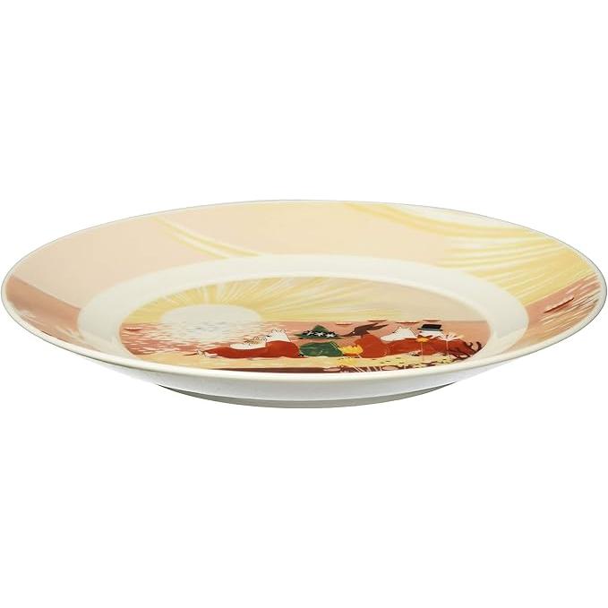 Yamaka Shoten MOOMIN "Luonto" Plate 19.5cm Sunset Design