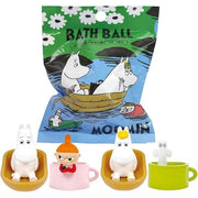 Suntan Character Bath Ball MOOMIN 1pc – Natural Valley Scent [No Alcohol]