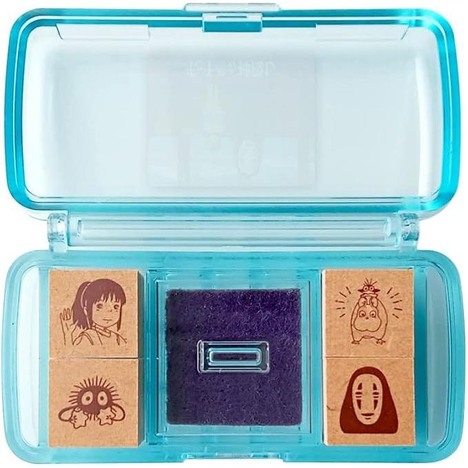 Ghibli Spirited Away Mini Stamp Hanko – Cute Anime Seal for Crafts & Stationery