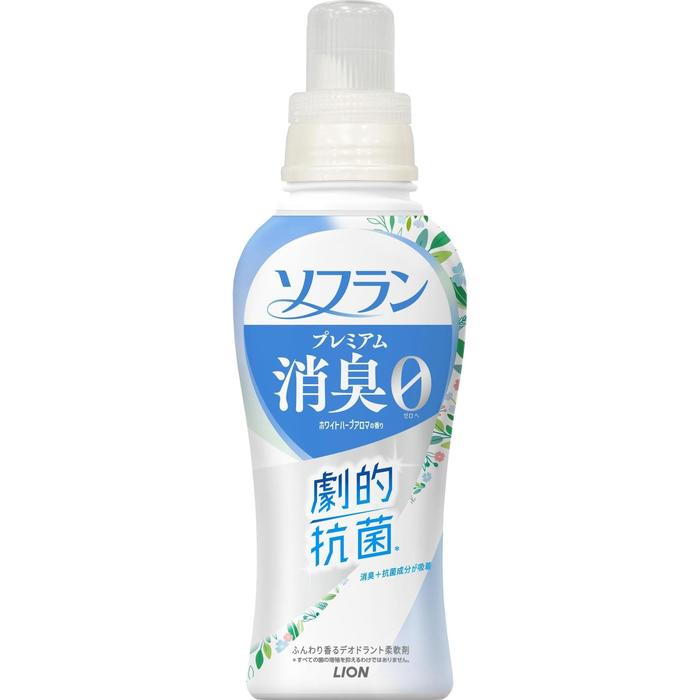 Lion Soflan Premium Deodorizing Fabric Softener – 3 fragrances (480 ml)