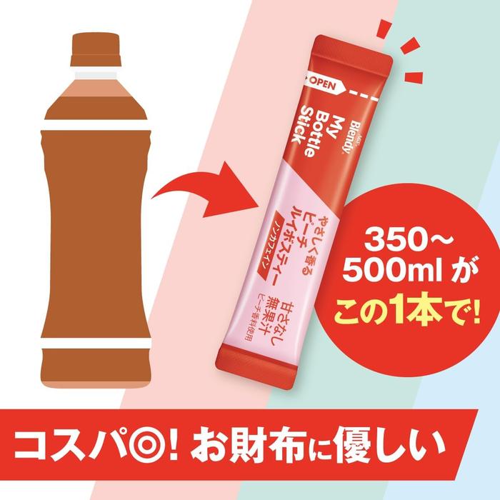 AGF Blendy My Bottle Stick – Elegant Jasmine Tea Aroma (6 Sticks)
