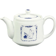 World Create MOOMIN Hasami Ware Teapot 420ml Blue Country Series – Moomin, Little My & Snufkin