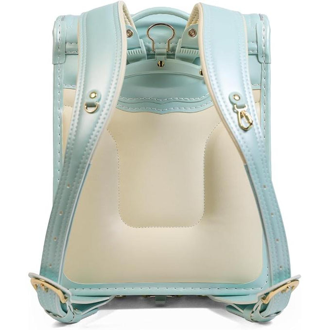 Mochila Escolar Randoseru Japonesa Amant Romantic Flower / Little Ribbon para Niñas – Acabado Perla, 15L, Ultra Ligera
