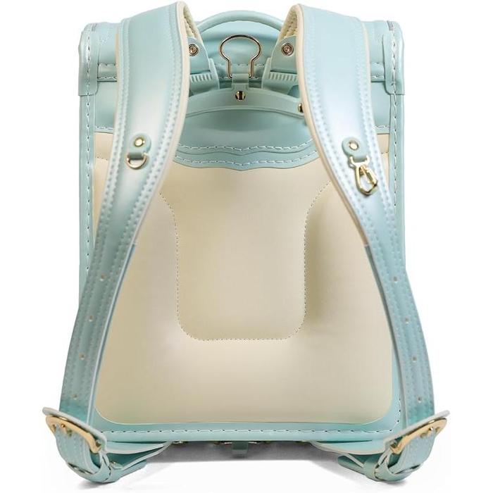 Amant Romantic Flower / Little Ribbon Japanese Randoseru School Backpack for Girls – Pearl Finish, 15L, Ultra Lightweight